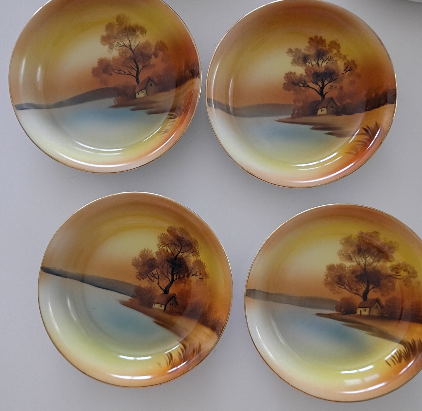 NORITAKE DESERT BOWLS AND PLATES