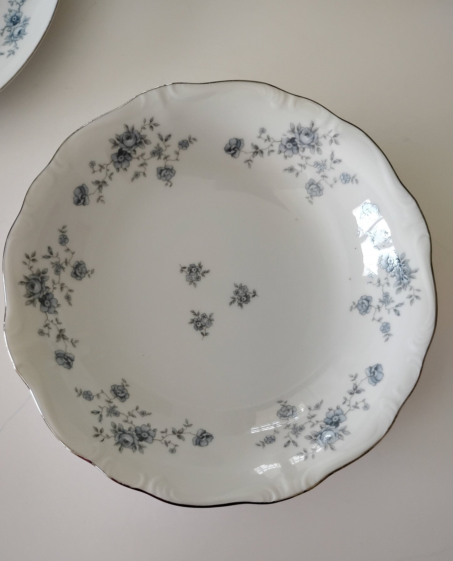 HAVILAND SALAD PLATE AND SOUP BOWL