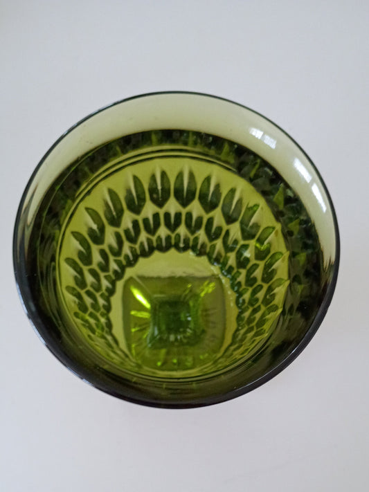 Indiana Glass Green Goblet