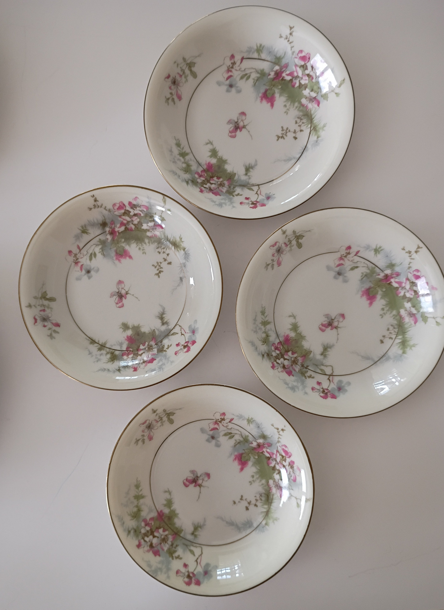 HAVILAND CHERRY BLOSSOM SAUCE BOWLS