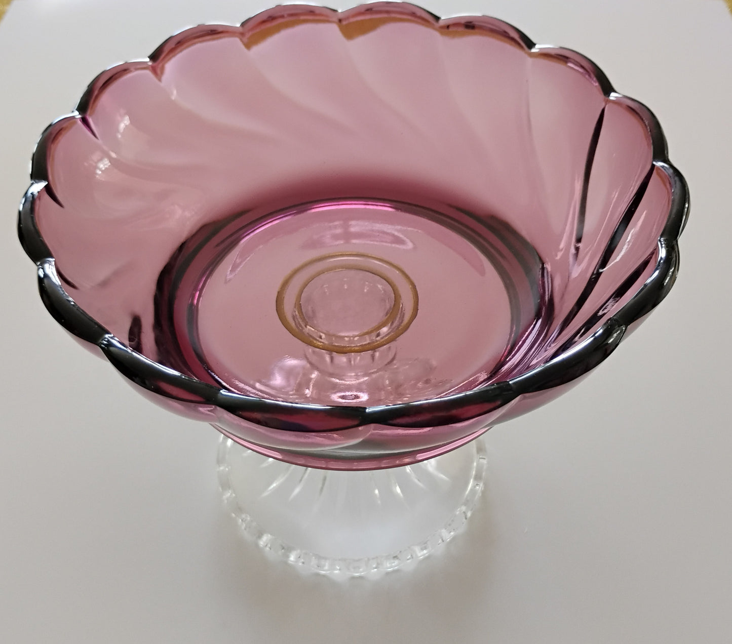 Amythist Compote/Fruit Bowl