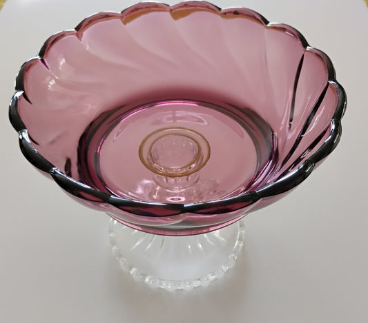 Amythist Compote/Fruit Bowl